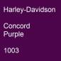 Preview: Harley-Davidson, Concord Purple, 1003.